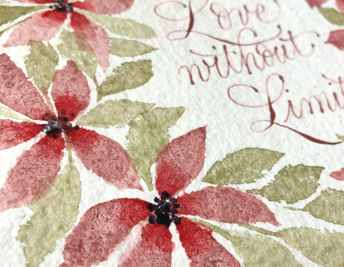 Love Without Limits Painting by Portia Baruc in close-up shot