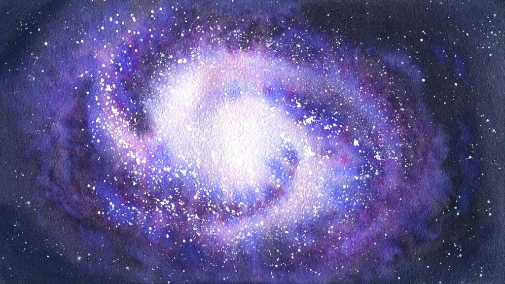 Spiral Galaxy by Portia Baruc