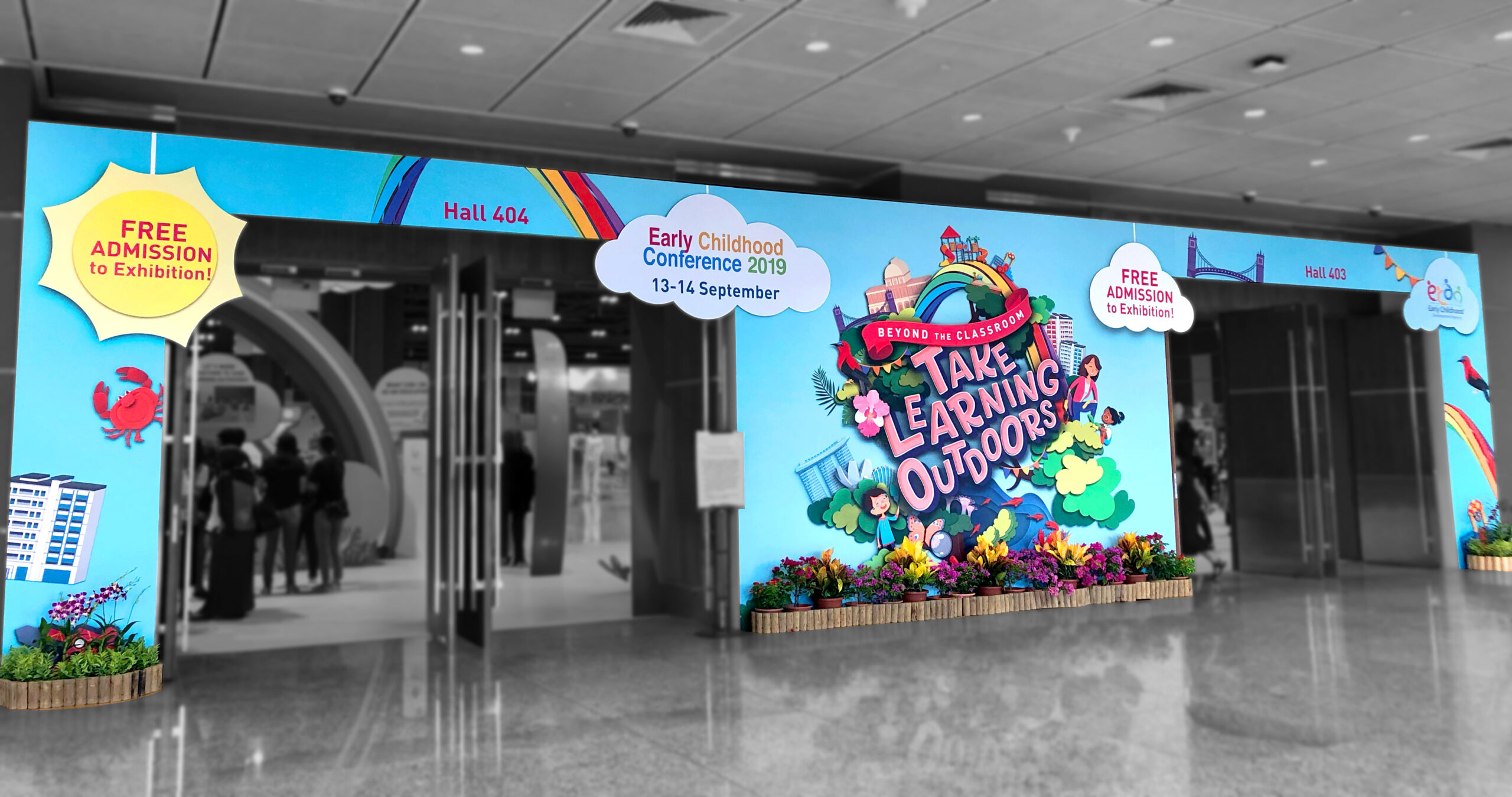 Early Childhood Conference 2019 entrance arch