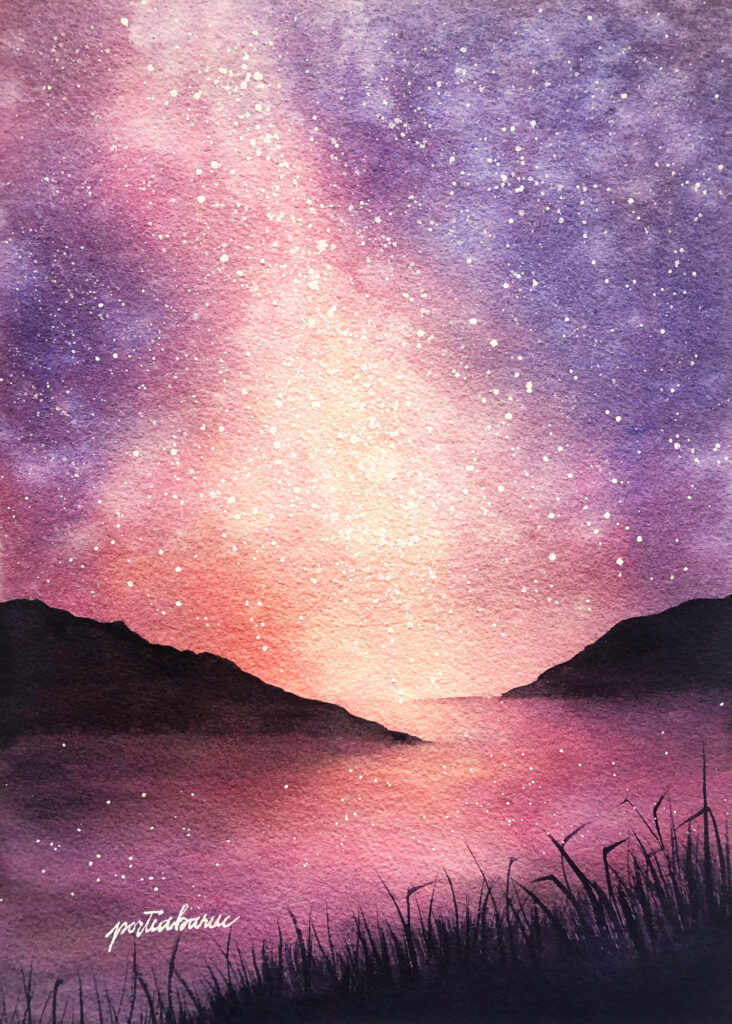 Starry Night Sky